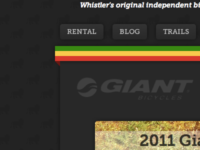 original independant bike css dark grey rasta website