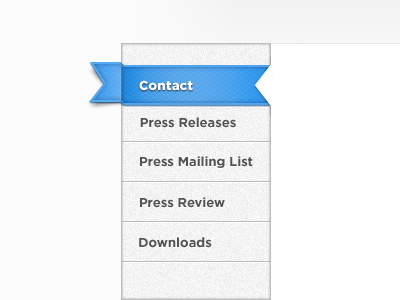 Subnavi navigation ribbon subnavigation