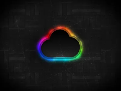 Sun behind the storm cloud