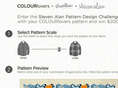 COLOURlovers + Threadless + Steven Alan colourlovers light threadless