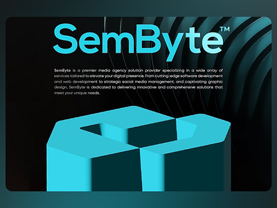 Elevate your digital World with Sembyte agency agency website branding creative agency development digital marketing graphic design innovative landing portfolio social media strategy ui ui design uiux ux ux design web web design website