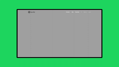Spotify - Special Mix animation branding design landingpage spotify ui webdesign