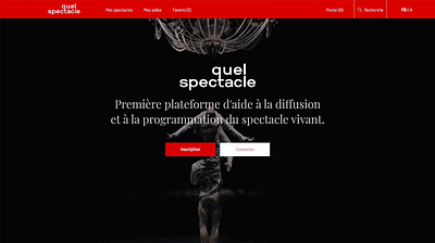 Quel Spectacle animation branding graphic design interface opera quelspectacle theatre ui