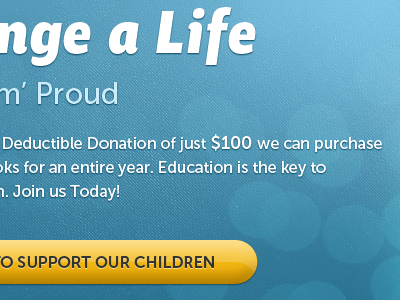 Change a life blue button texture yellow