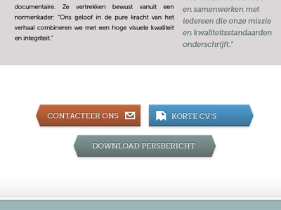 De Raconteurs • footer button footer
