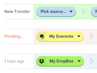 No gradients! button dropbox evernote icons proxima nova roundrect