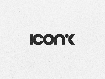 Iconik Logo logo logotype mark type design typography