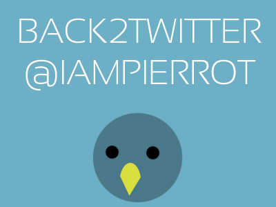 Back2twitter bird dribbbe invitation invite twitter