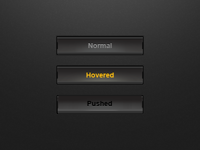 Black Buttons black button ui