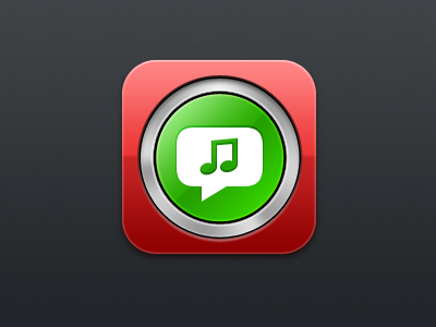 Music App Icon app icon iphone music