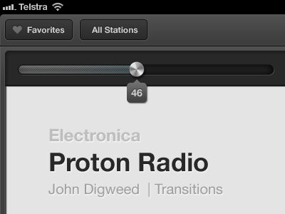 Electronico ipad music radio