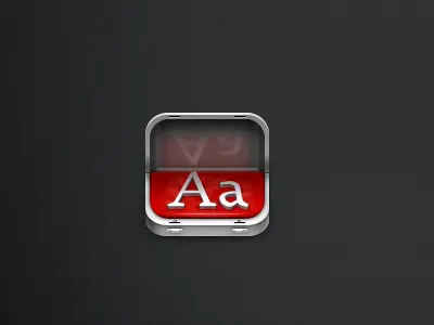 Fontcase iOS app icon fontcase icon ios iphone