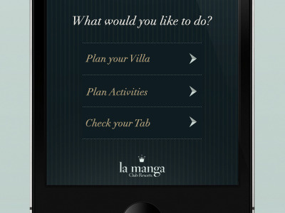 LaManga app iphone app ui