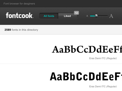 Online font browser - fontcook browser font fontcook online