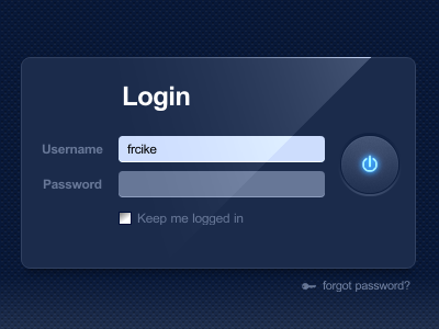 Login for web application application login web