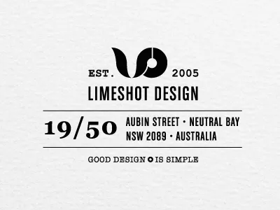 Address Stamp black lettering logo stamp type