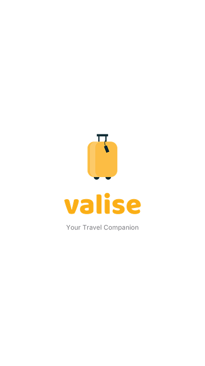 Valise application branding design graphic design illustration mobile ui