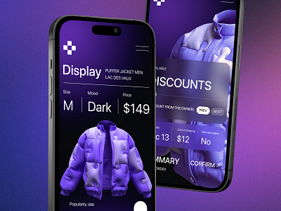 Store mobile application ui design! 🛍️ e commerce e commerce app mobile app mobile shopping modern store online shop product product filters product page shopping shopping cart