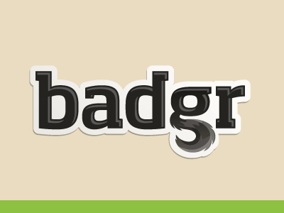 Badgr Logo badgr logo morph