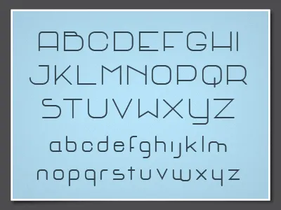 Franz In Full blue font thin type typeface