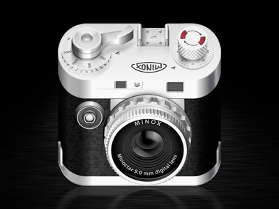 Minox Iphone Icon camera grey icon iilustrator iphone minox