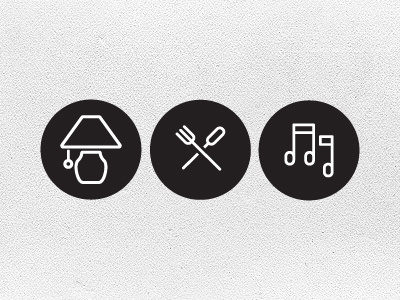 Icons black white icons