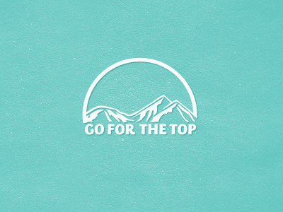 Go For The Top brand logo mark