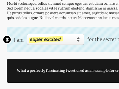 Twitter Feedback Bar (Part 1) dropdown feedback form twitter