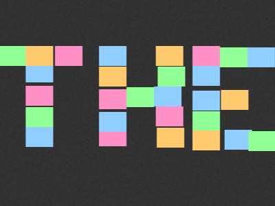 The Reason Why Paper hannah miller music video title card