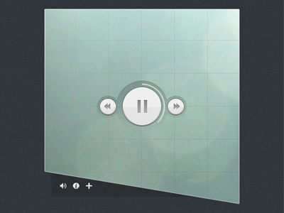 Soundcloud Audio Player Concept audio audio player interface music player soundcloud ui design