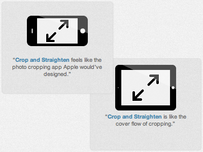 Crop and Straighten Dribbble Ads ad dribble iphone