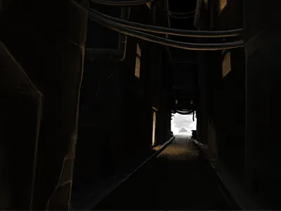 City 2 animation background black city dark draw glow movie night paint