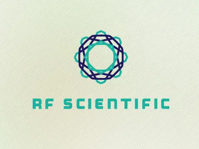 rf scientific identification logo opos
