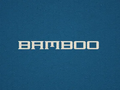 Blue Bamboo v.2 custom logo