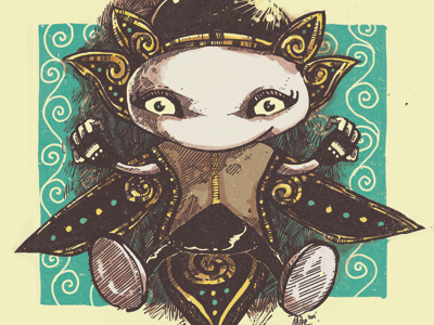 Togat bountylist character illustration sarumi buntana