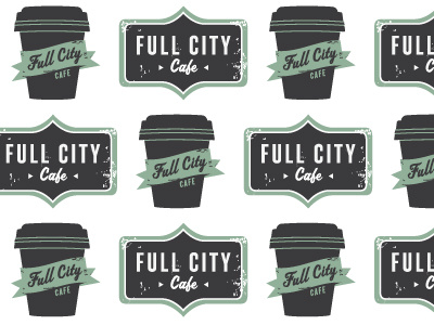 Cafe branding project branding cafe green grey john boilard jp boneyard logo