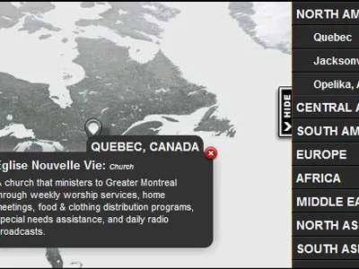 Interactive World Map icon map map marker web