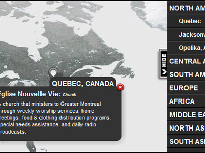 Interactive World Map icon map map marker web