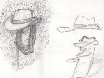 Indy Agentp Hat fedora indiana jones perry the platypus random sketches whip