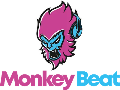 MonkeyBeat Logo branding graphic design logo