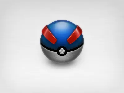 Greatball art childhood fun icon pokeball pokemon rebound