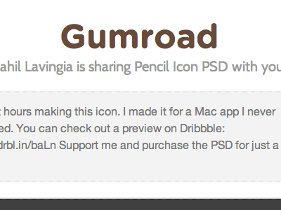 Gumroad gumroad