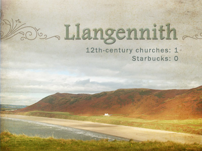 Llangennith photo rebound retro wales