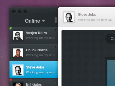 How should Skype look like! buttons interface mac skype ui