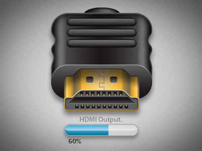 Icon HDMI 5 apple hdmi icon infographic iphone output