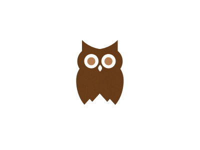 Owl / Mountain Logo logo mountain owl