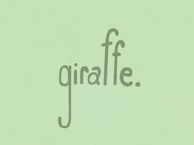 Giraffe Logo 2 character giraffe micahburger micahmicahdesign vector