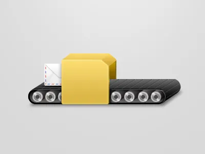 Conveyor Belt clean conveyor conveyor belt design icon icon design icons illustration