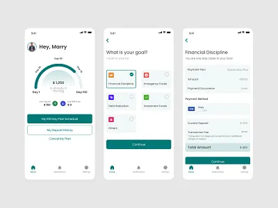 Mobile App Screens brand branding design mobile apps ui ux
