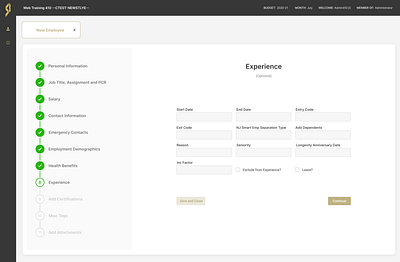 Add New Employee Design designer figma new onboard productdesign ui uiux ux